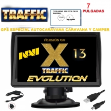 NEW NAVI PRO X13 EVOLUTION, 7 PULGADAS, GPS CAMPER,CAMION AUTOCARAVANA,BUS,O CARAVANA