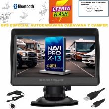 NAVI CAMPER PRO X-13  7 PULGADAS  CON  BLUETHOOT